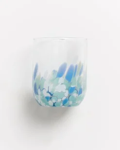 Motel a Miio Alegria - Glass Large drops blue white New