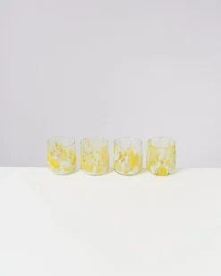 Motel a Miio Alegria - Glass Small Big Drops Yellow big drops gelb Hot