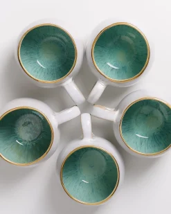 Motel a Miio Areia - Mug Big With Gold Rim mint Best