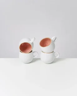 Motel a Miio Areia - Mug Big With Gold Rim pink Discount