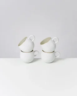 Motel a Miio Areia - Mug Big With Gold Rim sand New