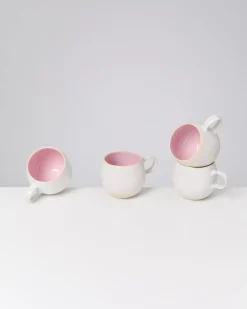 Motel a Miio Areia - Set Of 4 Mugs Big rose Shop