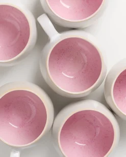 Motel a Miio Areia - Set Of 6 Mugs Big rose Fashion