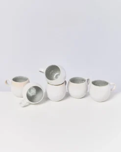 Motel a Miio Areia - Set Of 6 Mugs Small Grey Gray Store