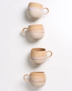 Motel a Miio Bica - Set Of 4 Mugs Big sand Best Sale