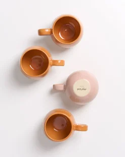 Motel a Miio Bica 4er Set Tasse Klein orange Store