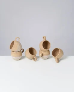 Motel a Miio Bica 6er Set Tasse Klein sand Flash Sale