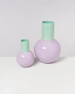 Motel a Miio Bola Vase L - Lilac Green pastel mint purple Discount