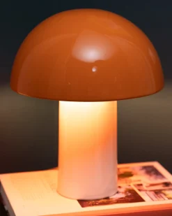Motel a Miio Cogumelo - Ceramic Lamp orange sand Store