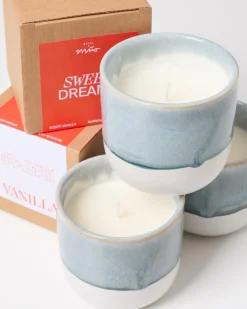 Motel a Miio Coimbra - Scented Candle “Sweet Dreams” gray-blue Sale