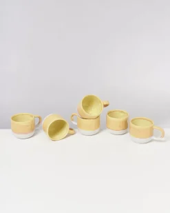Motel a Miio Coimbra - Set Of 6 Mugs Small yellow Shop
