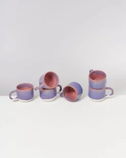 Motel a Miio Coimbra - Set Of 6 Mugs Small lilac pink Online