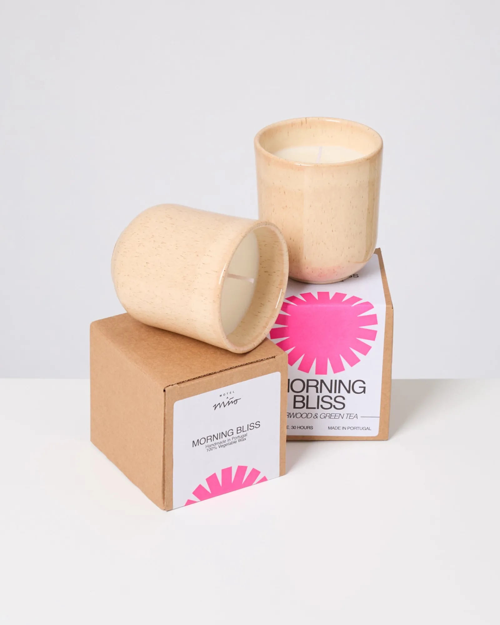 Motel a Miio Copa Alto - Scented Candle “Morning Bliss” ochre Cheap