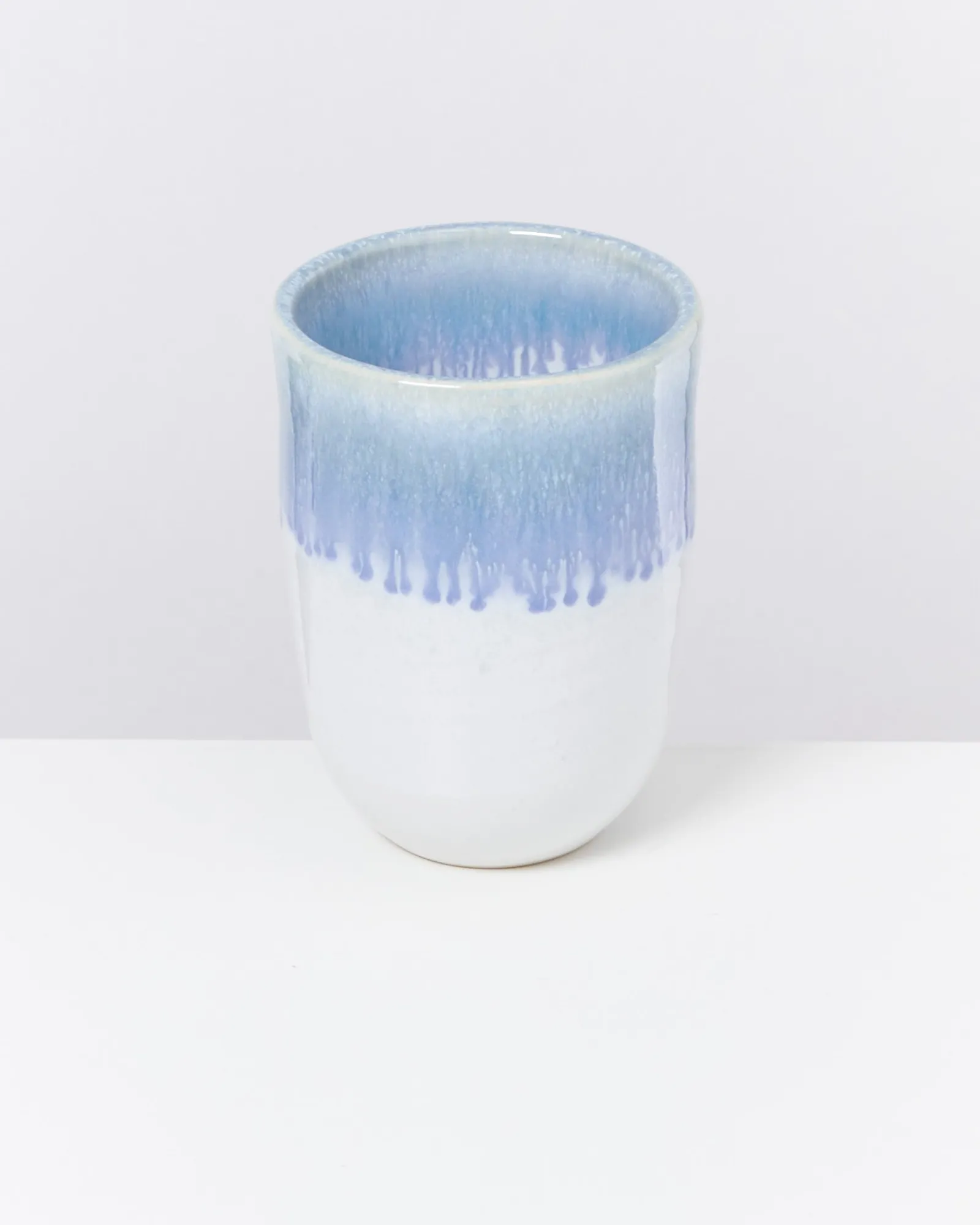 Motel a Miio Copa Alto - Set Of 4 Cups Blue White blau weiß Flash Sale