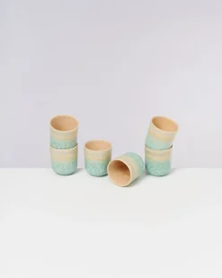 Motel a Miio Copa Alto - Set Of 6 Cups Small Pastel Mint pastellmint Discount