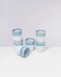 Motel a Miio Cordoama - Set Of 6 Cups Big aqua Sale