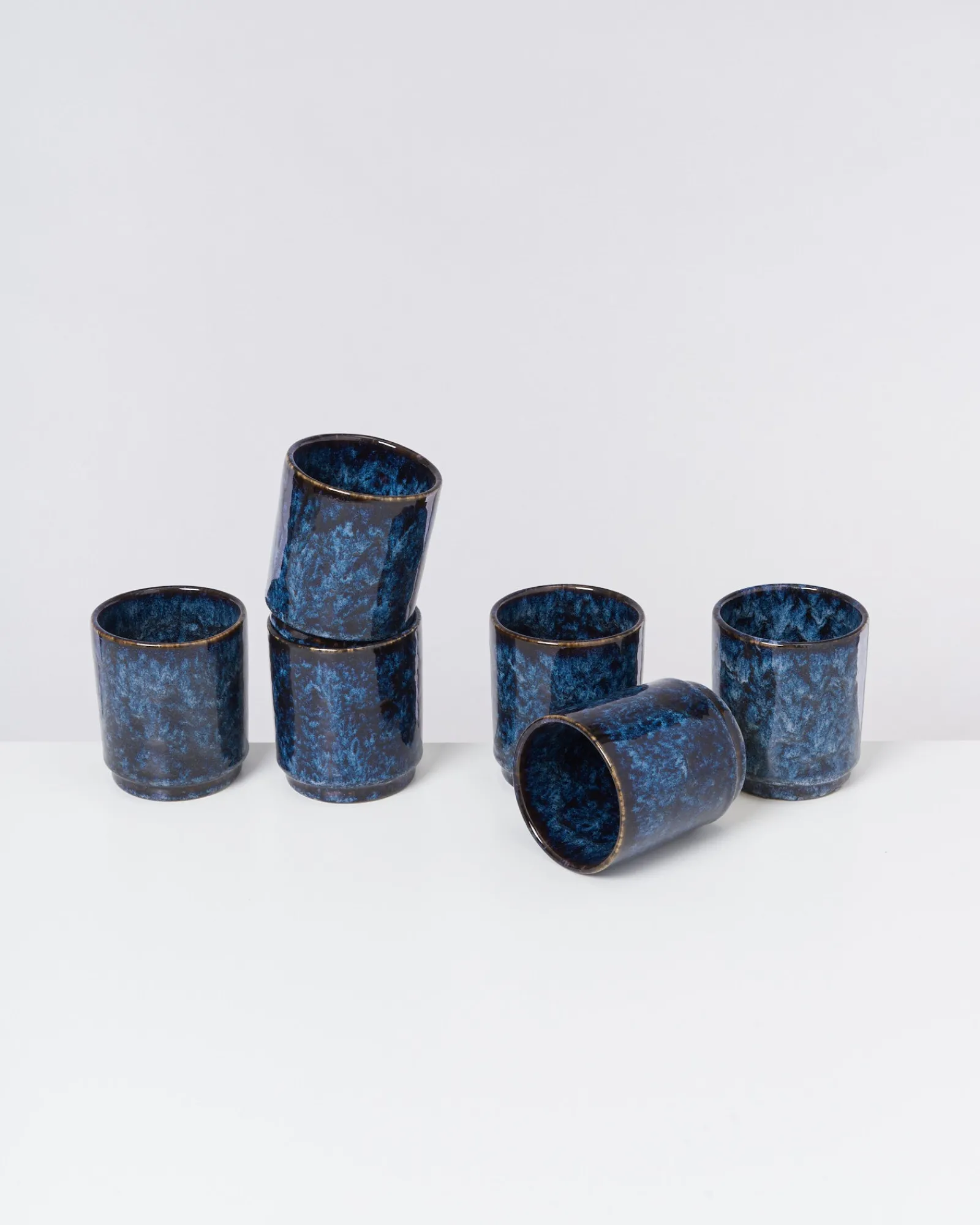 Motel a Miio Cordoama - Set Of 6 Cups Small dark blue Best