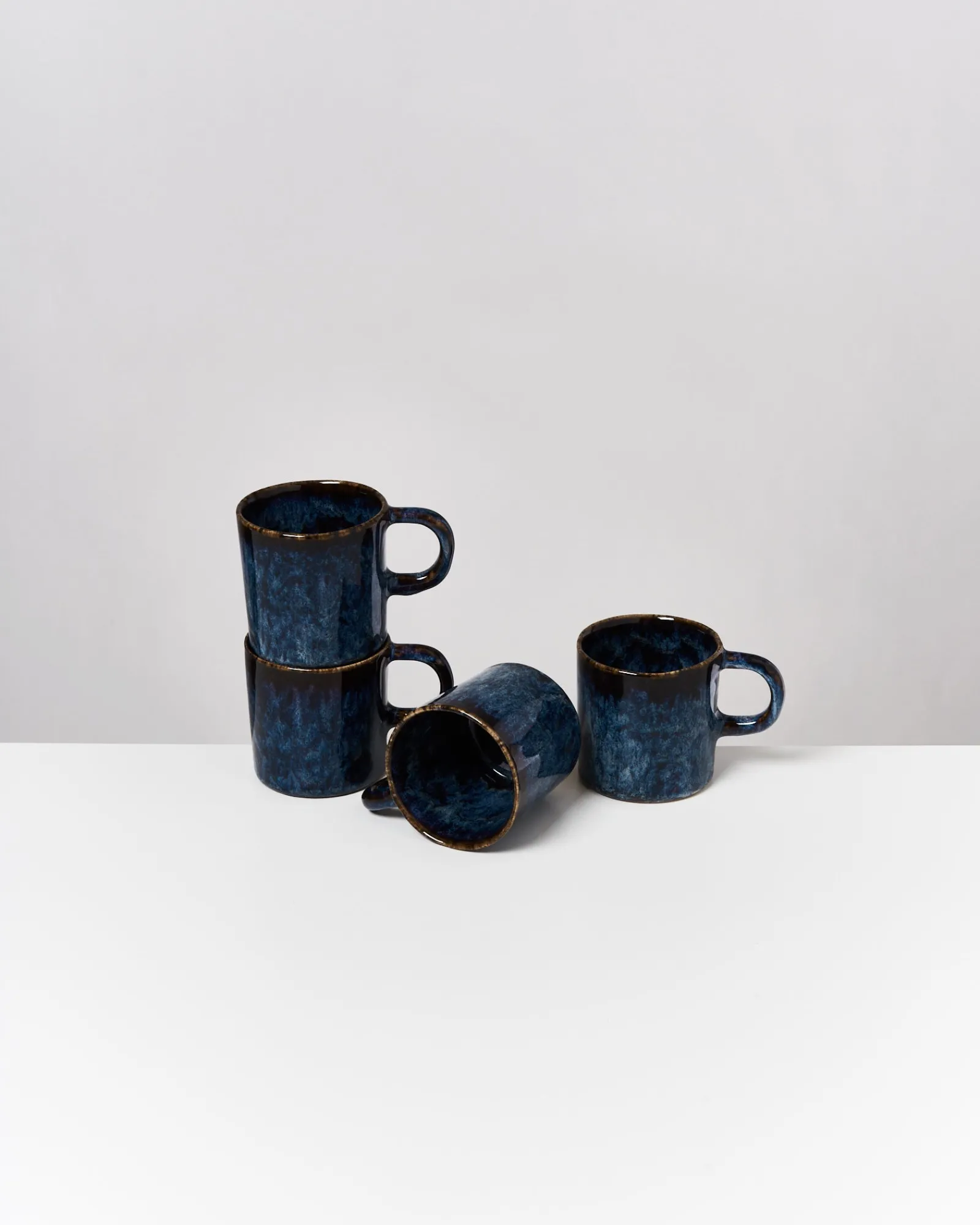 Motel a Miio Cordoama - Set Of 4 Mugs Big Darkblue dark blue Best