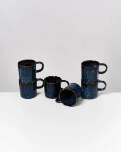 Motel a Miio Cordoama - Set Of 6 Mugs Big Darkblue dark blue Online