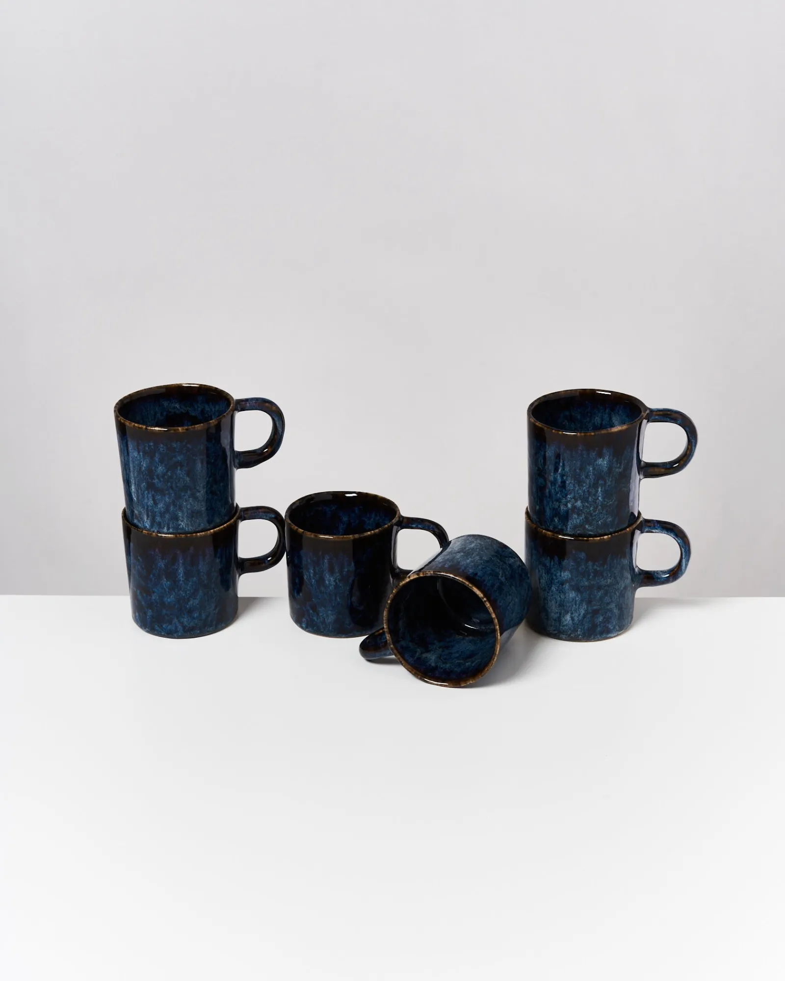 Motel a Miio Cordoama - Set Of 6 Mugs Big Darkblue dark blue Online