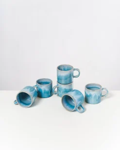 Motel a Miio Cordoama - Set Of 6 Mugs Small aqua Online