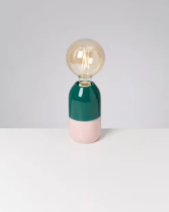 Motel a Miio Farol Lamp dark green pink New