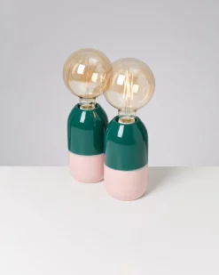 Motel a Miio Farol Lamp dark green pink New