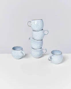 Motel a Miio Frio - Set Of 6 Mugs Small blau weiß Shop