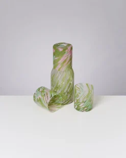 Motel a Miio Joia - Decanter Drops Green Pink grün rosa Fashion