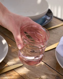 Motel a Miio Joia - Glass Large Bubble pink opal New