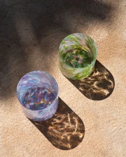 Motel a Miio Joia - Glass Large Drops blue lilac Best