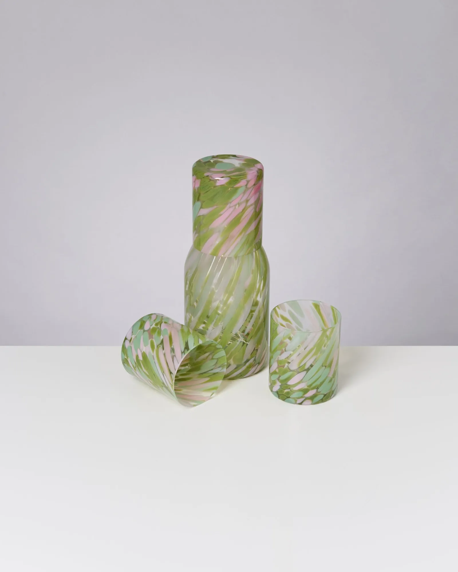 Motel a Miio Joia - Glass Large Drops green pink Shop