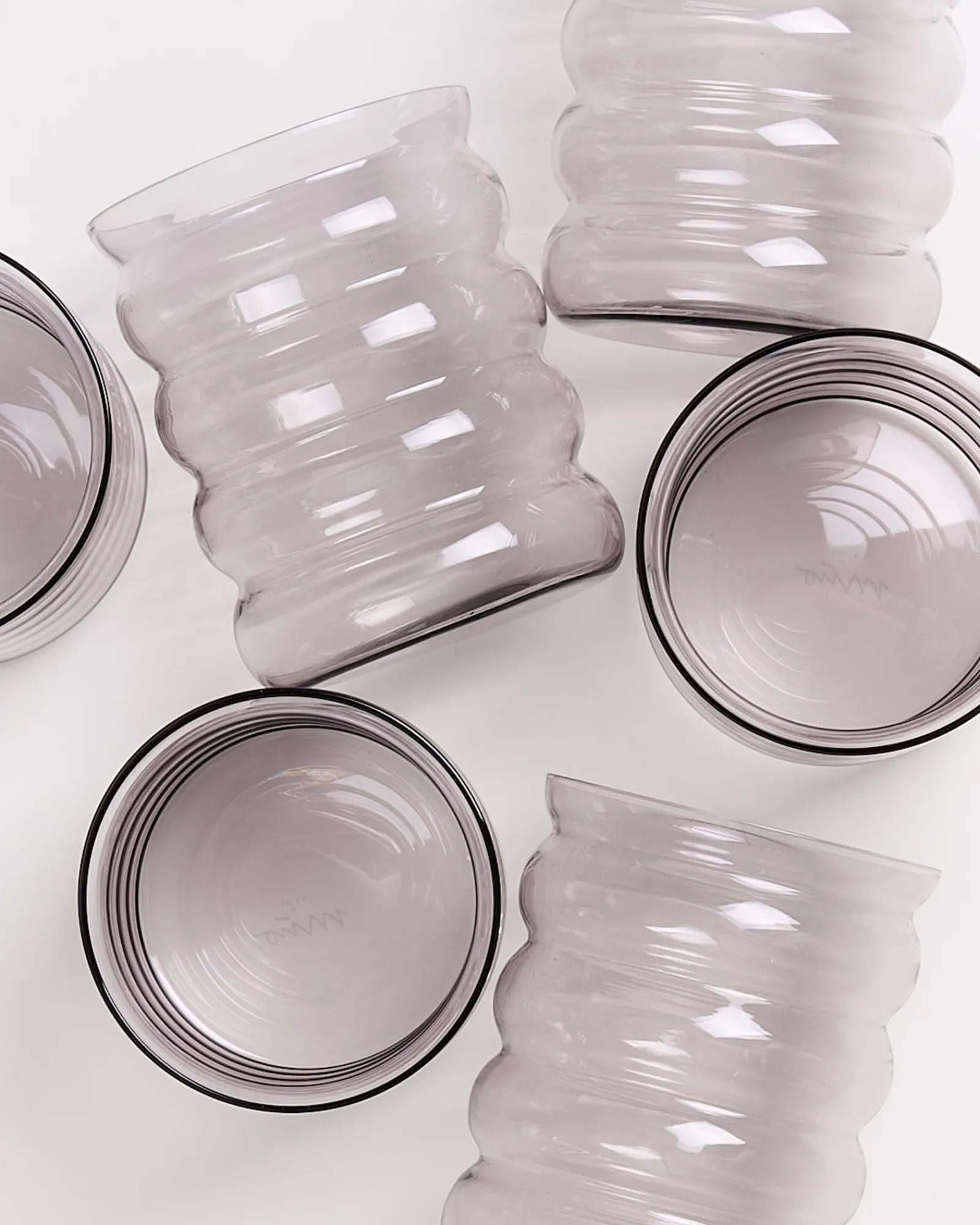 Motel a Miio Joia - Set Of 6 Glasses Large Bubble e amethist Sale