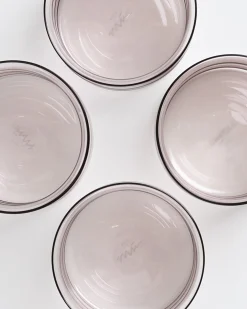 Motel a Miio Joia 4er Set Glas Bubble amethist Cheap