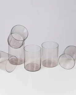 Motel a Miio Joia 6er Set Glas Groß amethist Outlet