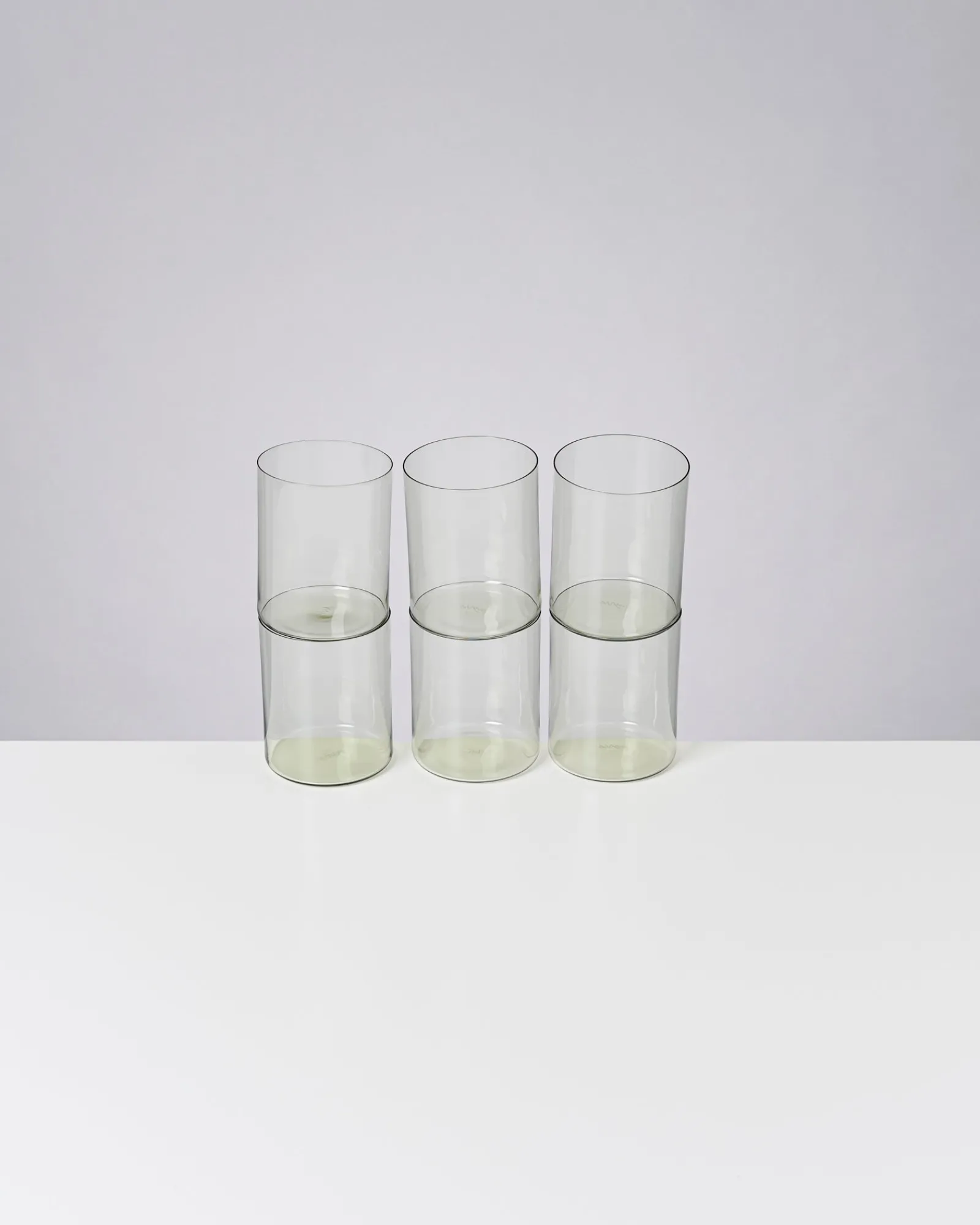 Motel a Miio Joia 6er Set Glas Groß smaragd Discount