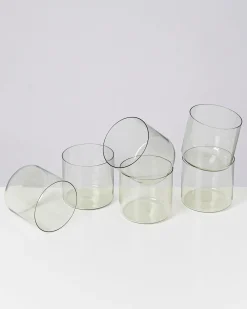 Motel a Miio Joia 6er Set Glas Klein smaragd Cheap