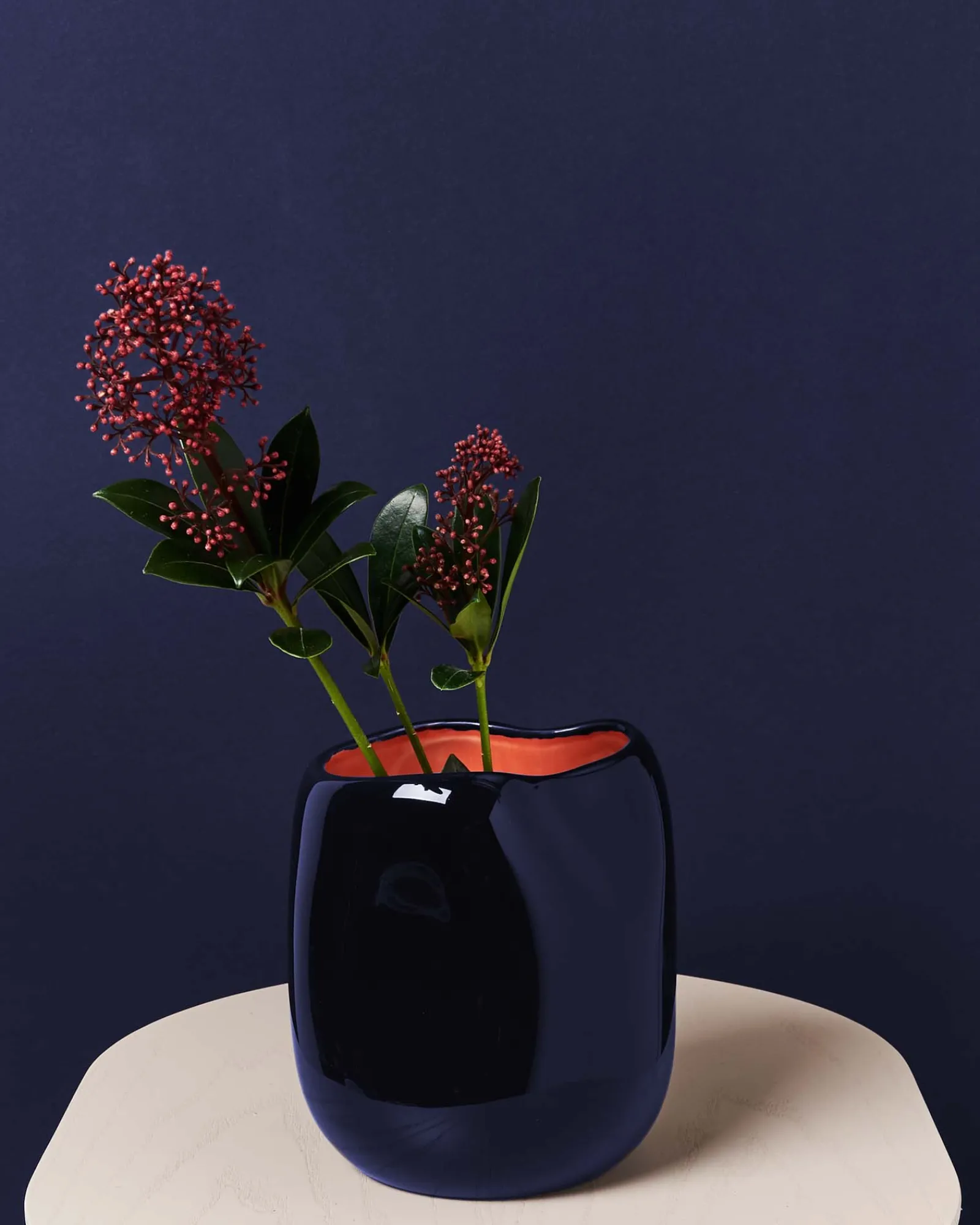 Motel a Miio João Vase M Blue Coral blau coral Flash Sale