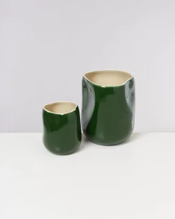 Motel a Miio João Vase M Green Vanilla grün vanille Flash Sale