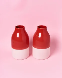 Motel a Miio Marisa Vase - red rose Clearance