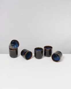 Motel a Miio Melides - Set Of 6 Cups Small black scope Clearance