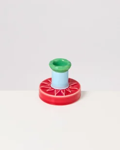 Motel a Miio X Isis-Maria Brisa Candleholder Red Blue rot blau Clearance
