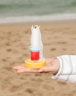 Motel a Miio X Isis-Maria Brisa Candleholder Yellow Red gelb rot Fashion