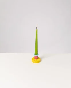 Motel a Miio X Isis-Maria Brisa Candleholder Yellow Red gelb rot Fashion