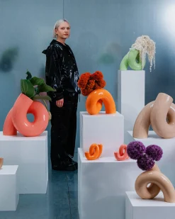 Motel a Miio X Ju Schnee Viparita Vase L lime Cheap