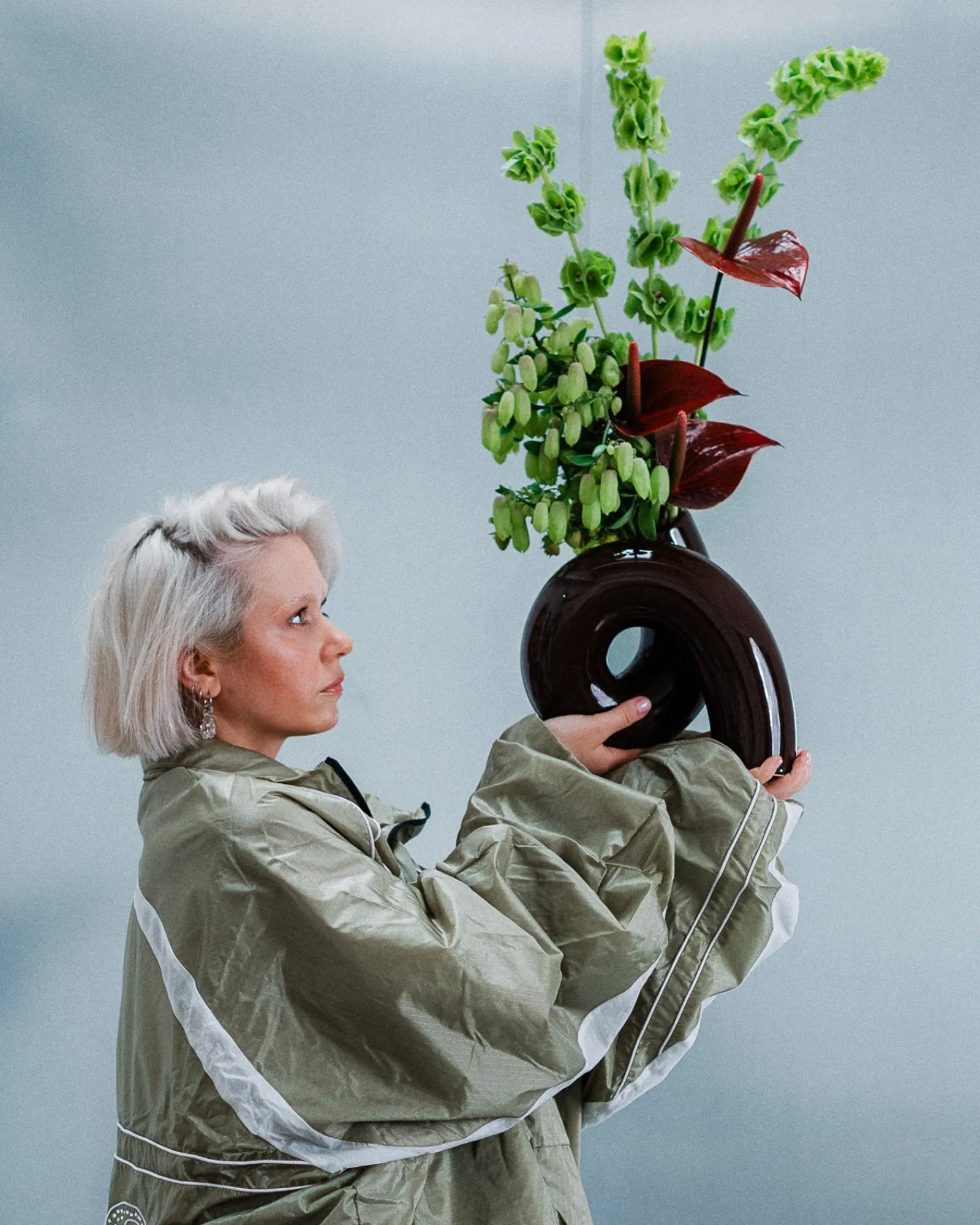 Motel a Miio X Ju Schnee Viparita Vase L mokka Sale