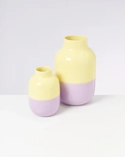 Motel a Miio Nuno Vase L - Yellow Lilac yellow purple Store