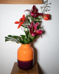 Motel a Miio Nuno Vase M Orange Darklilac orange dunkellila Sale