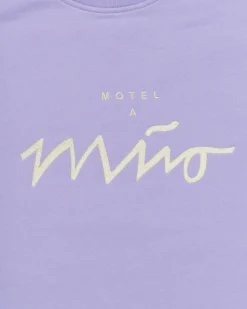 Motel a Miio Sweatshirt Women Lavender Yellow lavendel gelb Online