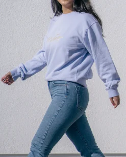 Motel a Miio Sweatshirt Women Lavender Yellow lavendel gelb Online